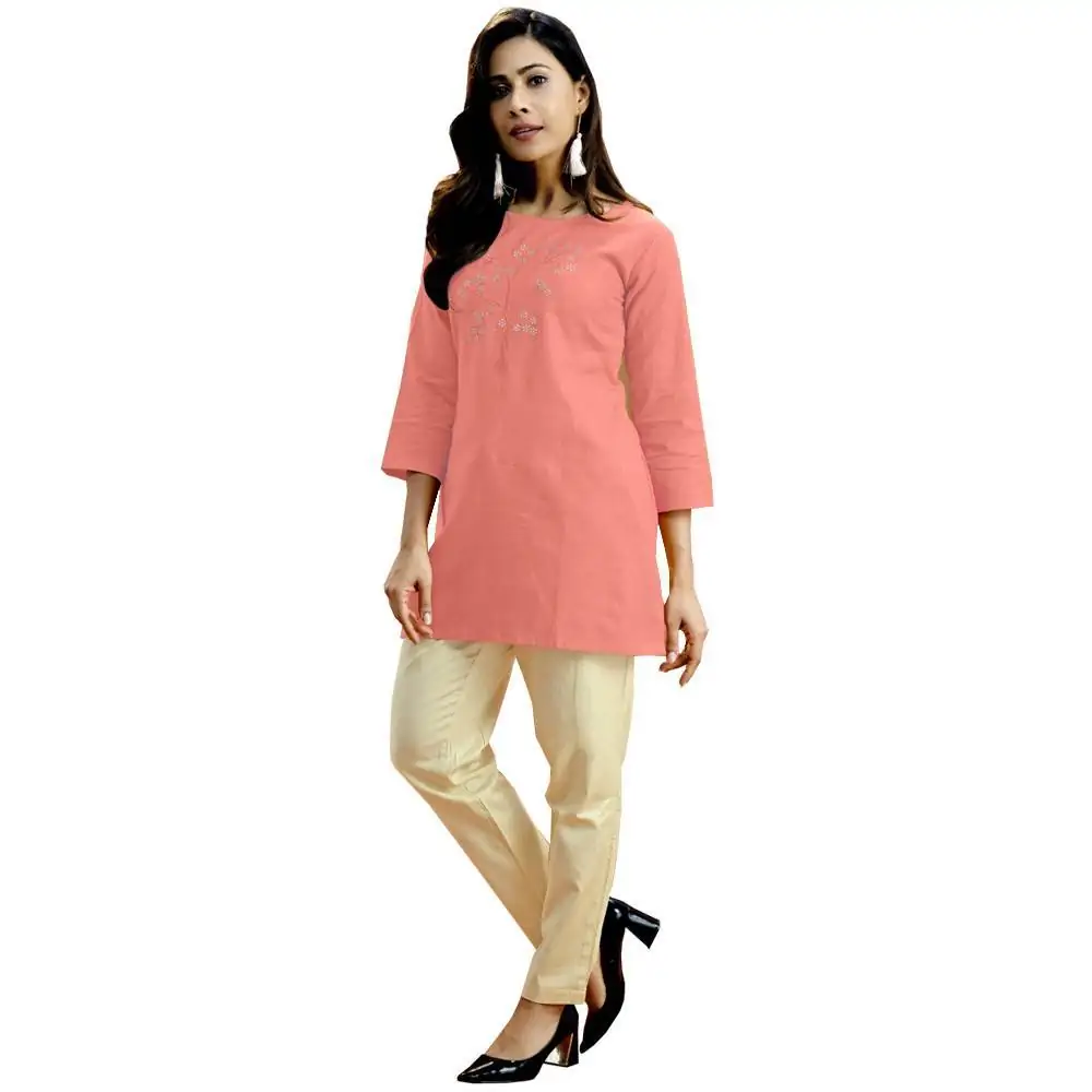 Buy online Embellished Pink Kurta Pant Dupatta Set from ethnic wear for  Women by Fab Culture for ₹2519 at 55% off | 2024 Limeroad.com