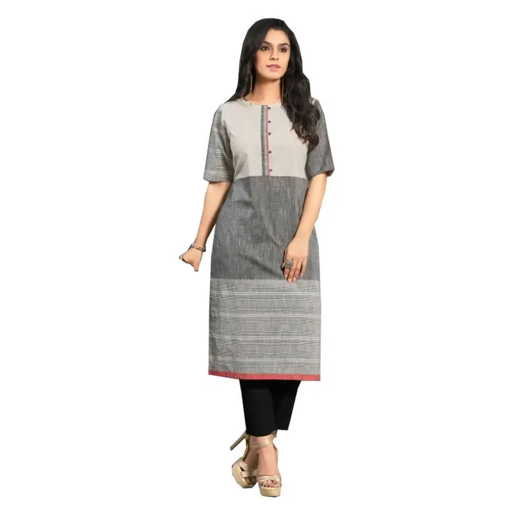 Graceful Sinina Multi Color Cotton Printed Kurti -West Field-05