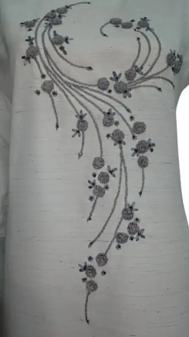 Hand embroidery for kurtis sales