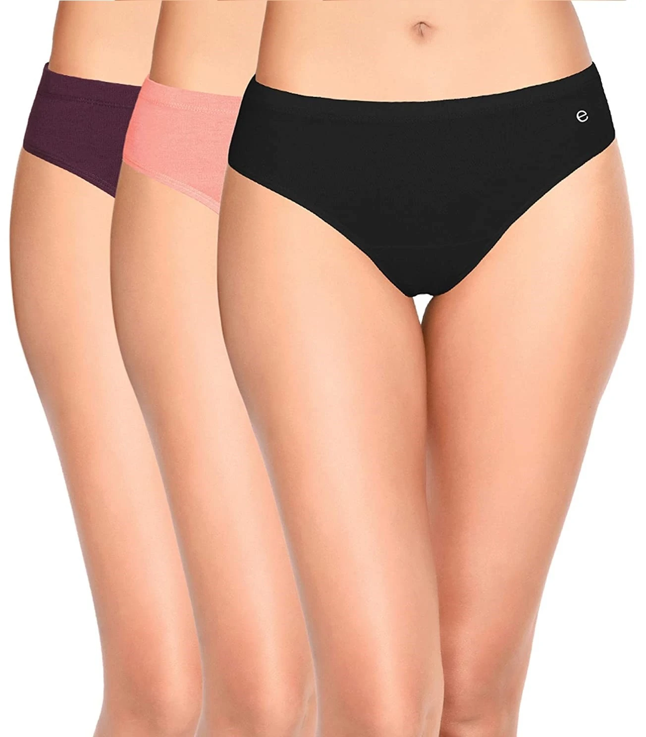 Inner Elastic Waistband Bikini Panty (Pack of 3)