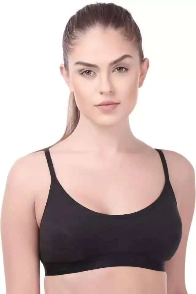 Rupa Softline Butterfly Bralette Sports Bra-1063BLK