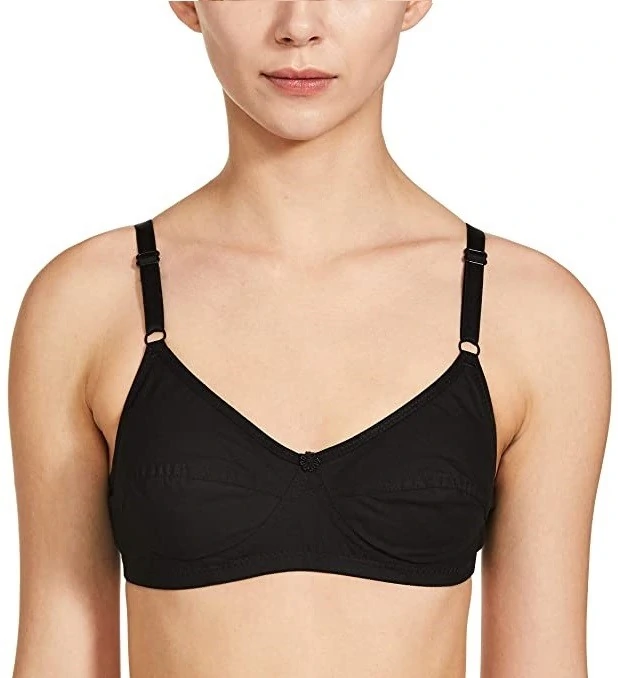 ​Rupa Sabrina Black Regular Fancy Bra-SABRINA