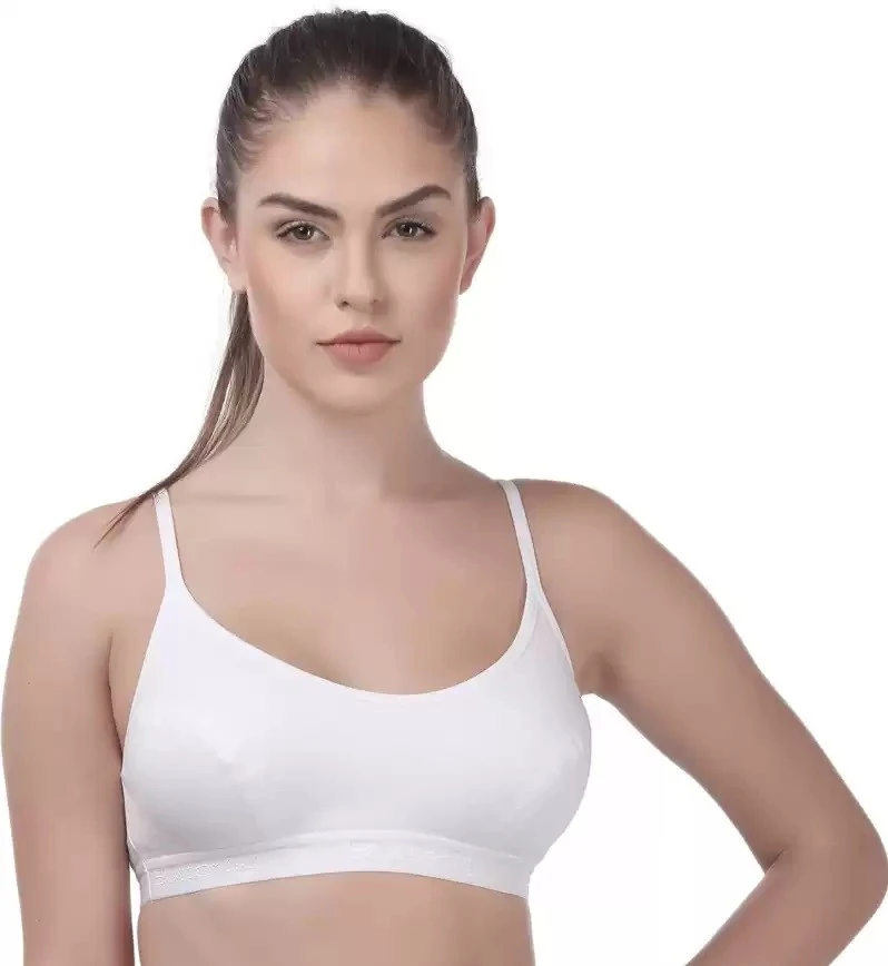 Buy Rupa Softline Butterfly 1013 Elastic Strap D-Cup Bra White (38D-95 cm)  Online