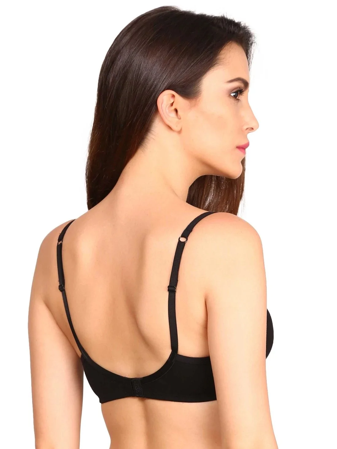 Jockey Black Non-wired Padded Bra-1723BLK