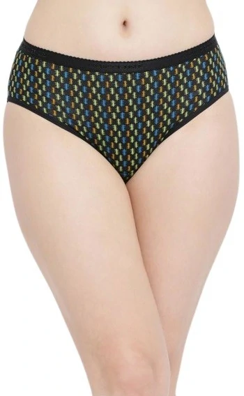 Rupa Softline Printed High Rise Outer Elastic Panty (Pack of 2)-115PNTY