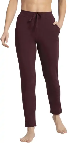Jockey Women's Cotton Elastane Stretch Track pant -1301 – Online Shopping  site in India