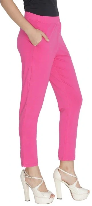 Buy Lyra Women's Solid Red Strech Pencil Pant Online at Best Prices in  India - JioMart.