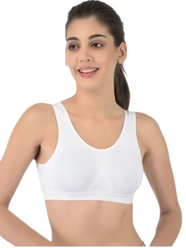 Rupa Softline Butterfly Moulded Sports Bra-2057WHT