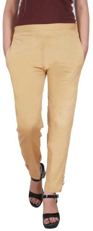 Buy Beige Trousers & Pants for Women by Fyre Rose Online | Ajio.com