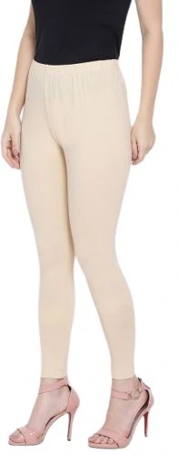 Rupa Softline Cream Ankle Length Legging-RUPAA01