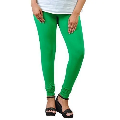 Green color leggings hotsell