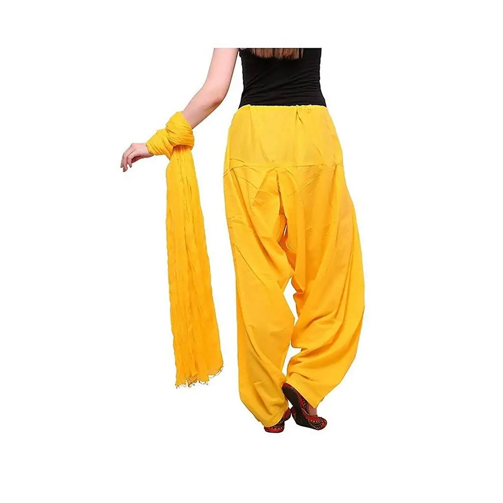 Buy online Orange Cotton Solid Patiala from Churidars & Salwars for Women  by Bitterlime for ₹519 at 35% off | 2024 Limeroad.com