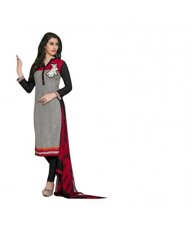 Unstitched gown sales