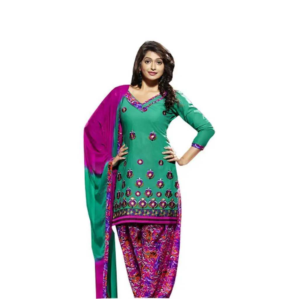 Patiala Salwar.. | Salwar dress, Patiala suit, Dress materials