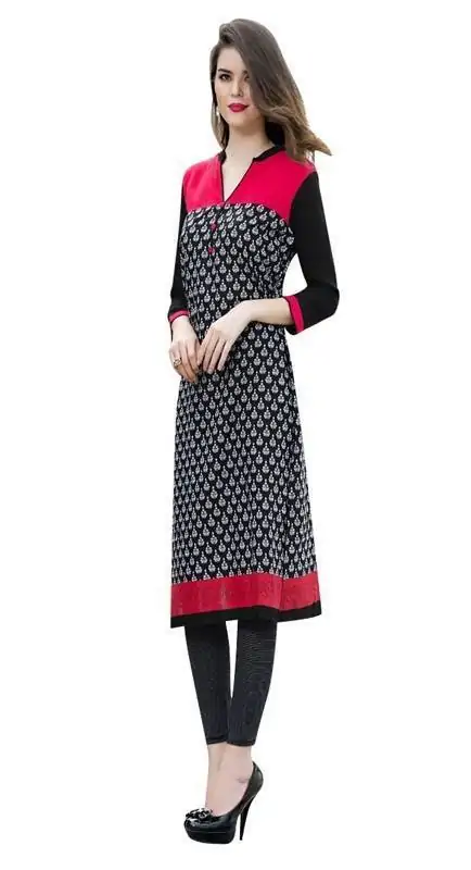 Buy Black Kurtis Online In India At Best Price Offers | Tata CLiQ