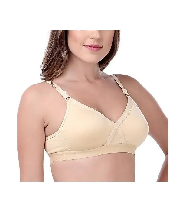 Rupa Softline Seamless Cross Over Bra-2051SKN