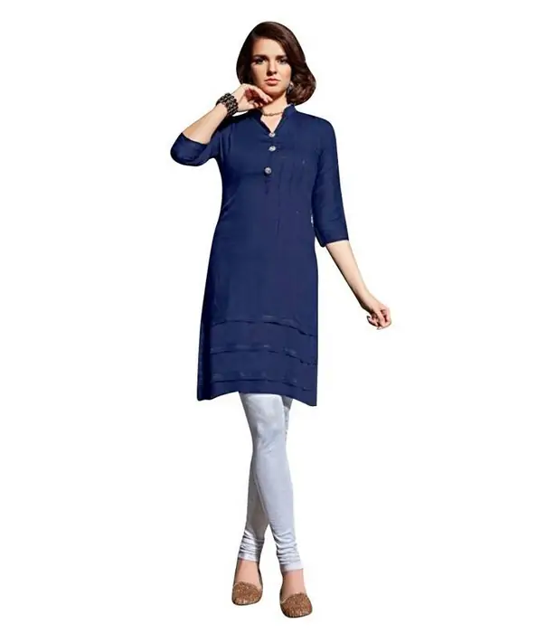 Buy Aryavir Malhotra Blue Georgette Asymmetric Cowl Draped Kurta Online |  Aza Fashions