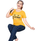 Navy Blue Color Cotton Pajama Suit for Women-ANG6185NBLU