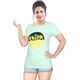 Women's Pista Green Colour Cotton Topwear -LEMON30PGRN