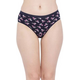 Rupa Women Printed Regular Outer Elastic Panty-102NAVY