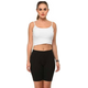 Black color cotton cycling shorts-KIRAN07