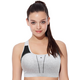 Enamor Grey Medium Impact Cotton Padded Bra-SB08GME