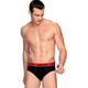 ​Lux Cozi Black Colour Brief Underwear-SHOTBLK