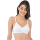 Women cotton bra online-1059WHT