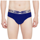 cotton solid mesn brief-BODY X BX32BBLU