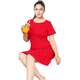 women sleep dress-OLIVE6148
