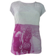 Pink Casual Printed Cotton Top-T26